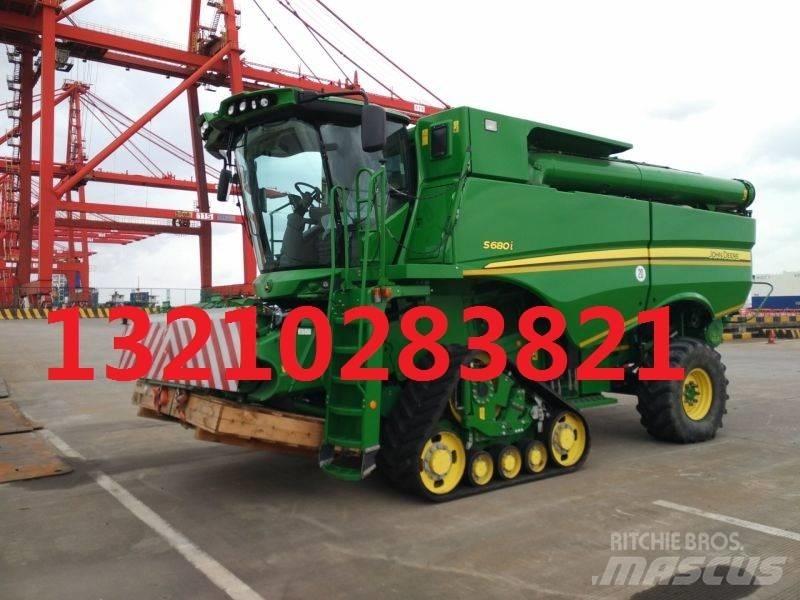 John Deere S680 Derliaus nuėmimo kombainai