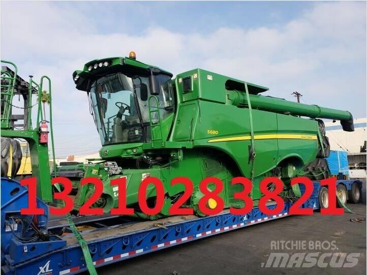 John Deere S680 Derliaus nuėmimo kombainai