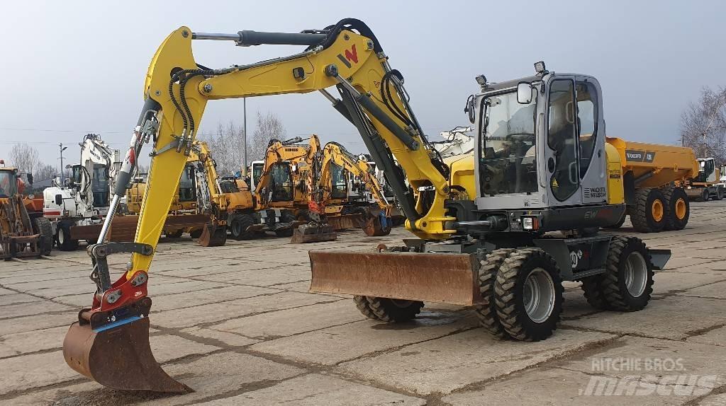 Wacker EW100 Ratiniai ekskavatoriai
