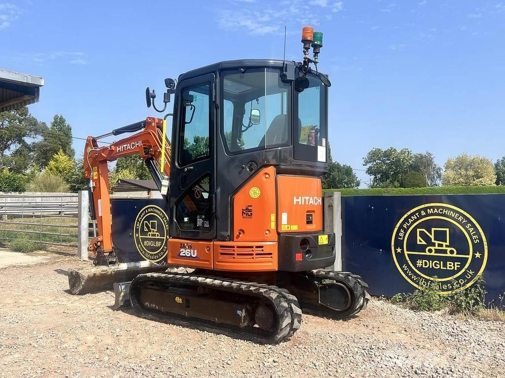 Hitachi ZX26U Specialūs ekskavatoriai