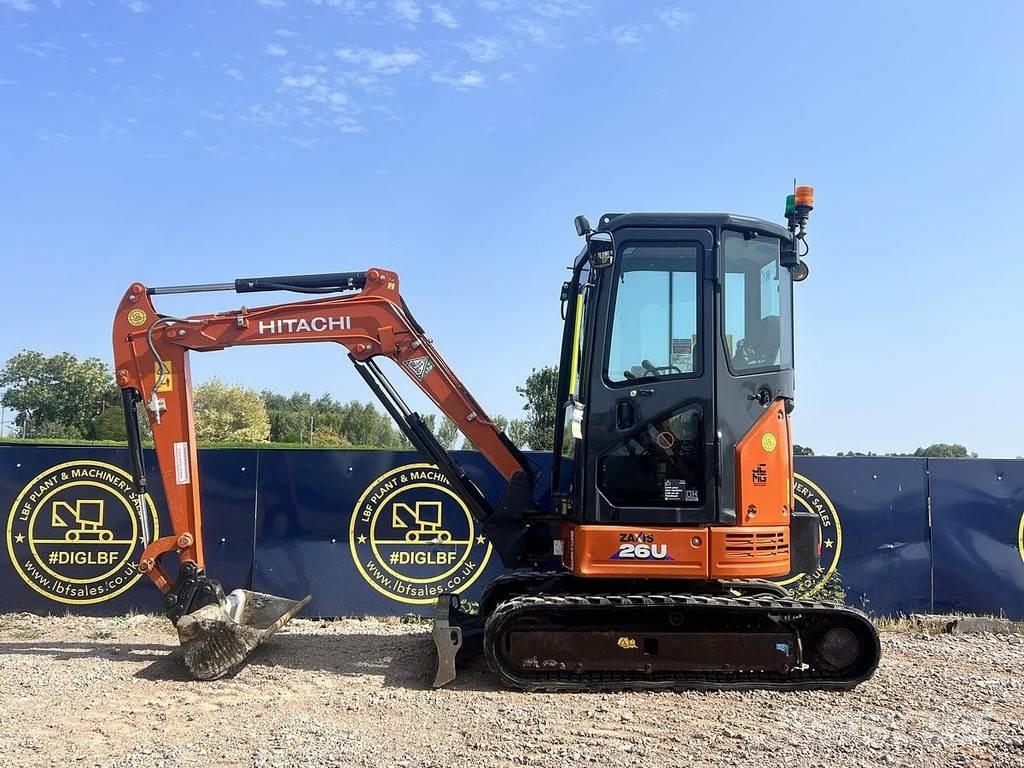Hitachi ZX26U Specialūs ekskavatoriai
