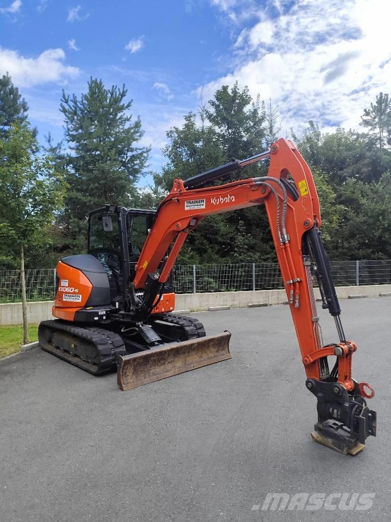 Kubota KX 060-5 Mini ekskavatoriai < 7 t