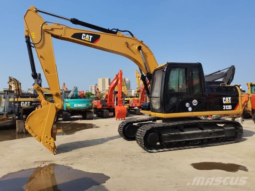 CAT 312 D Vikšriniai ekskavatoriai