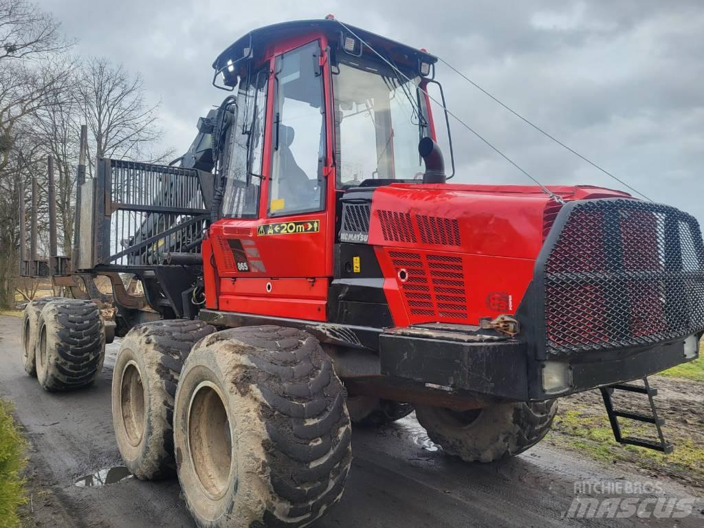 Komatsu 865 Naudoti miškovežiai (Forvarderiai)