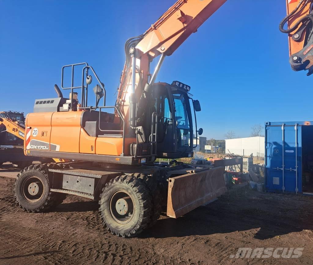 Doosan DX170W-5 Ratiniai ekskavatoriai