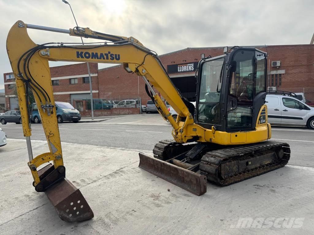 Komatsu PC 55 MR Vikšriniai ekskavatoriai