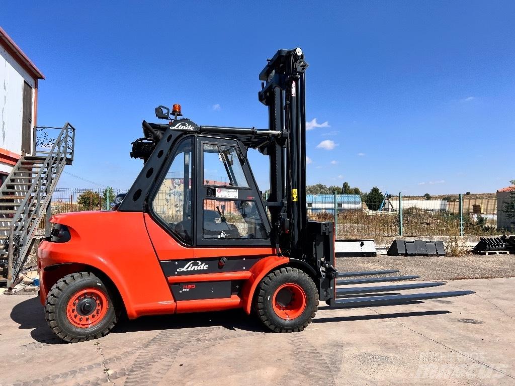 Linde H 80 Dyzeliniai krautuvai