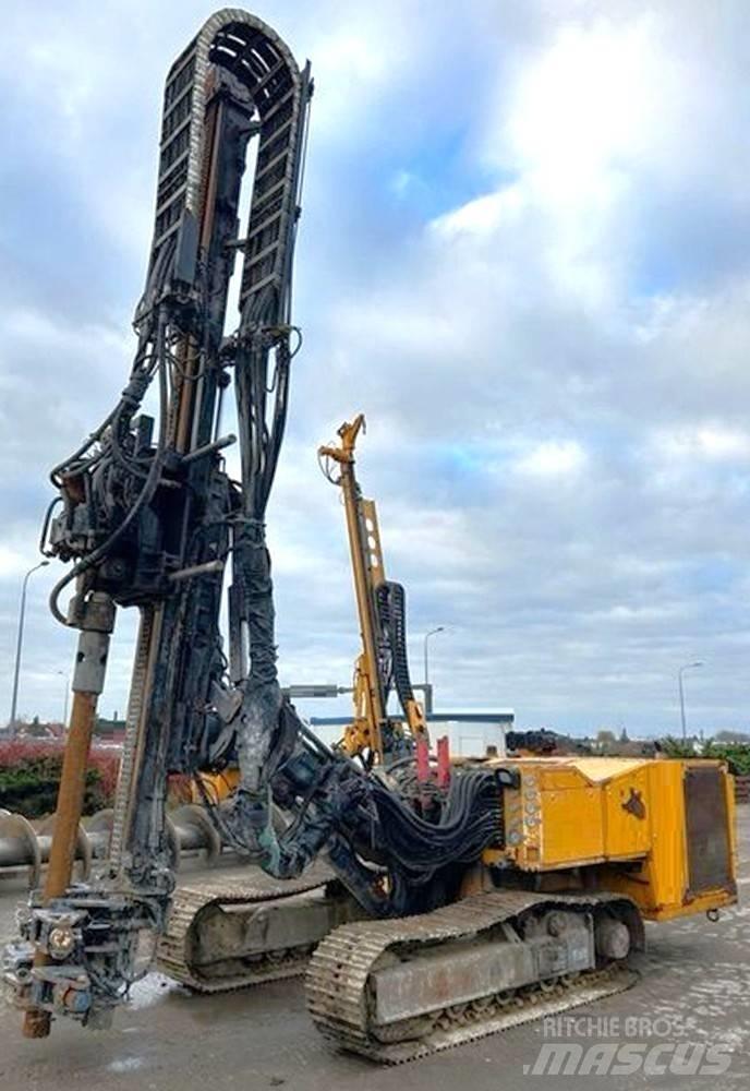 Hütte HBR 608 Polių kalimo technika