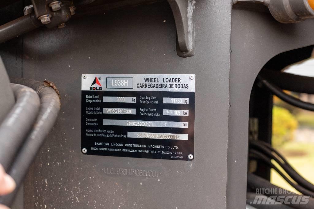 SDLG 938H Naudoti ratiniai krautuvai