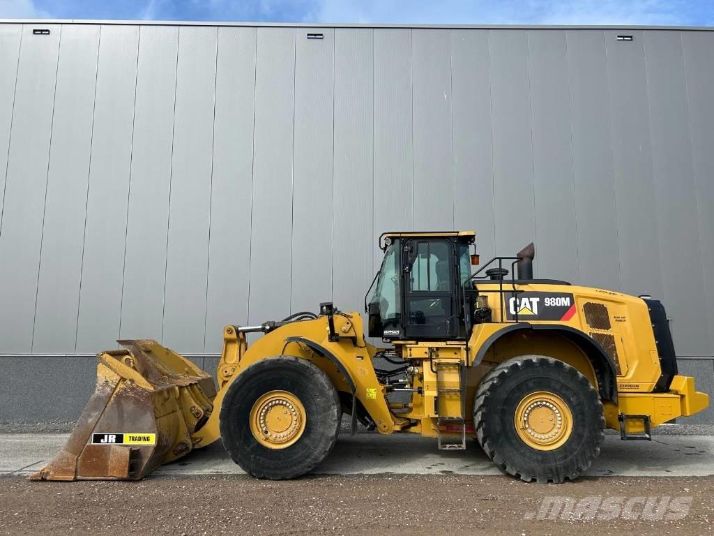 CAT 980 M Naudoti ratiniai krautuvai