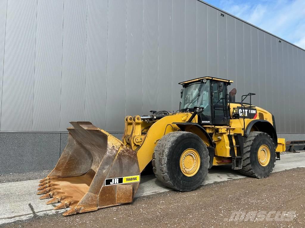 CAT 980 M Naudoti ratiniai krautuvai