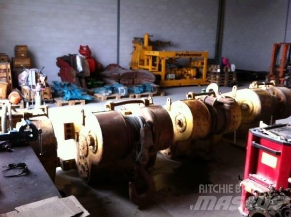 CAT 58PS & 58N winches Kiti naudoti statybos komponentai