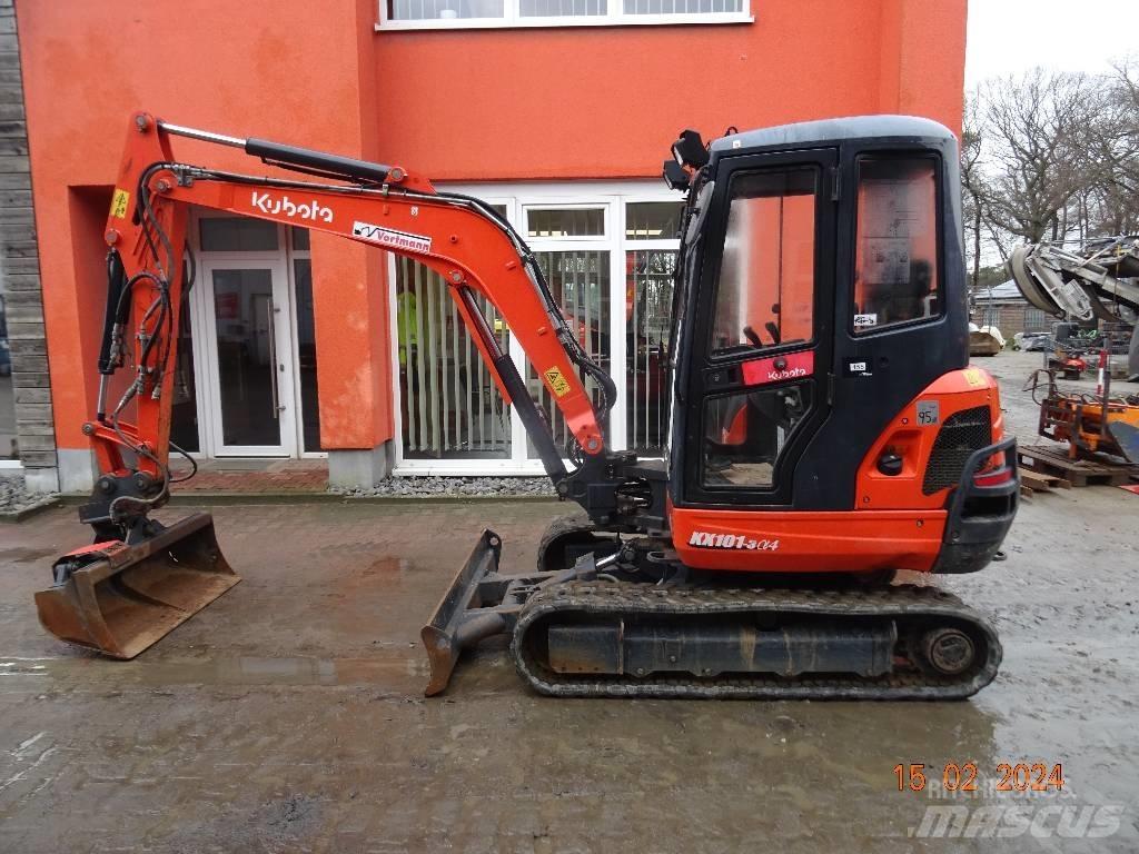 Kubota 101-3 Mini ekskavatoriai < 7 t
