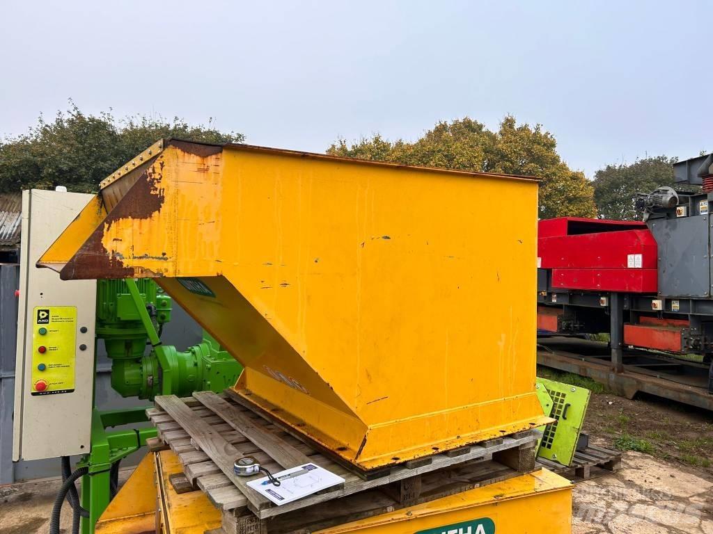 Untha RS50 Feed Hood Varikliai ir pavaros