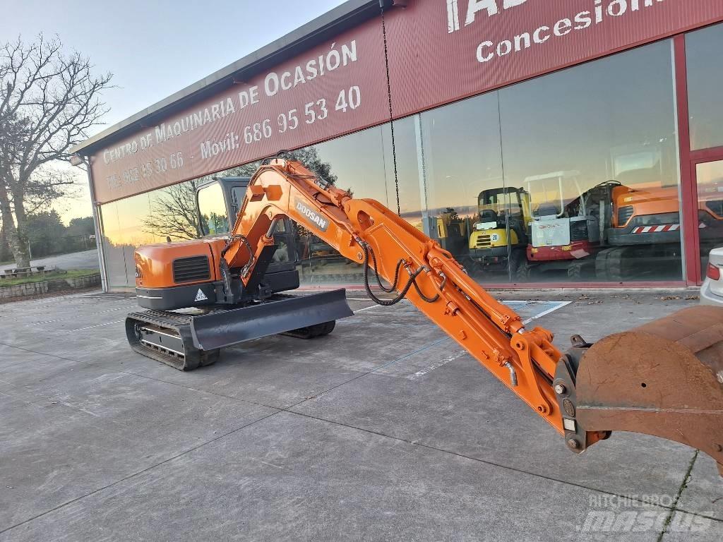 Doosan DX 80 R Vidutinės galios ekskavatoriai 7-12 t