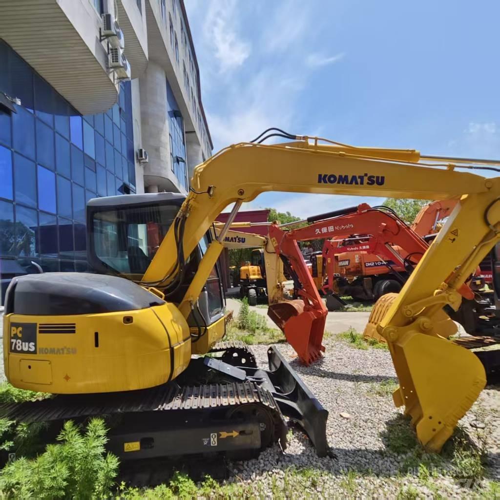 Komatsu pc78 Vikšriniai ekskavatoriai