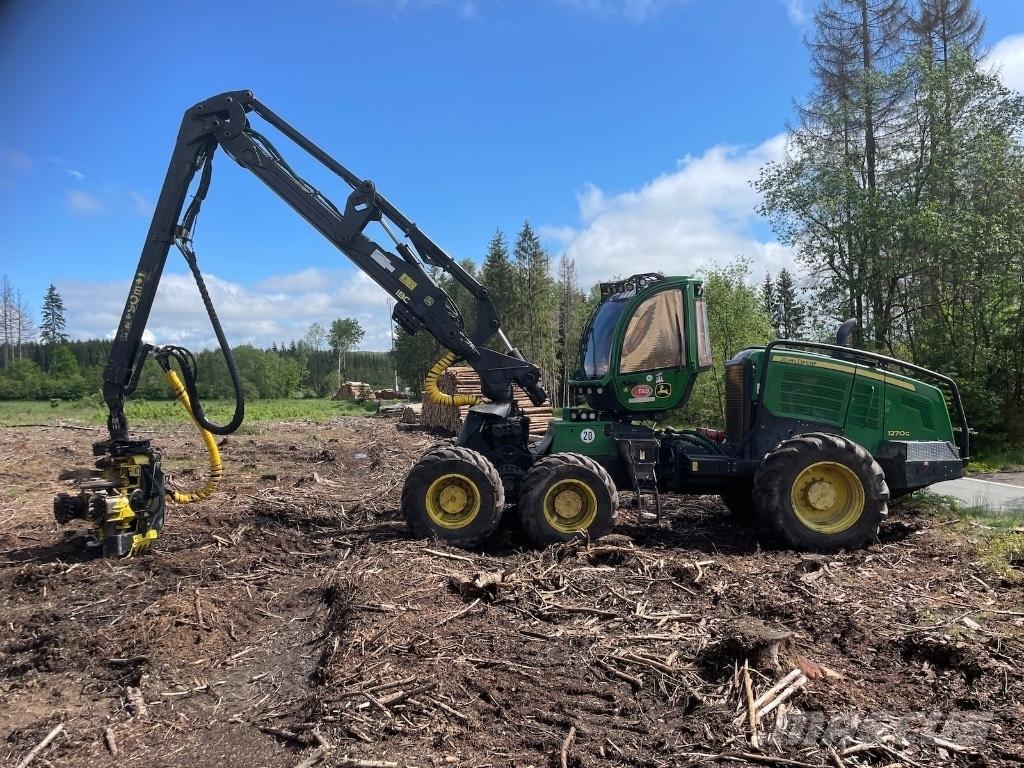 John Deere 1270 G Miško technika (Harvesteriai)