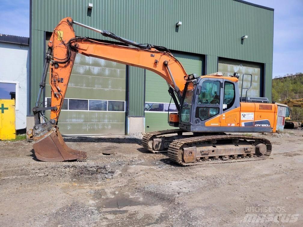 Doosan DX 180 LC Vikšriniai ekskavatoriai