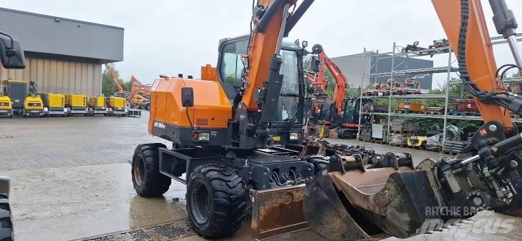 Doosan DX 100 W-7 Ratiniai ekskavatoriai