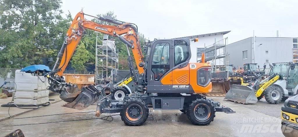 Doosan DX 100 W-7 Ratiniai ekskavatoriai
