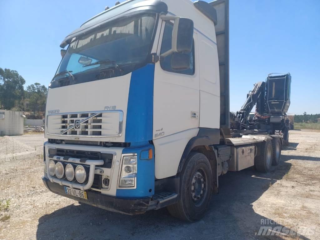 Volvo FH 540 6X4 Medienos kranai