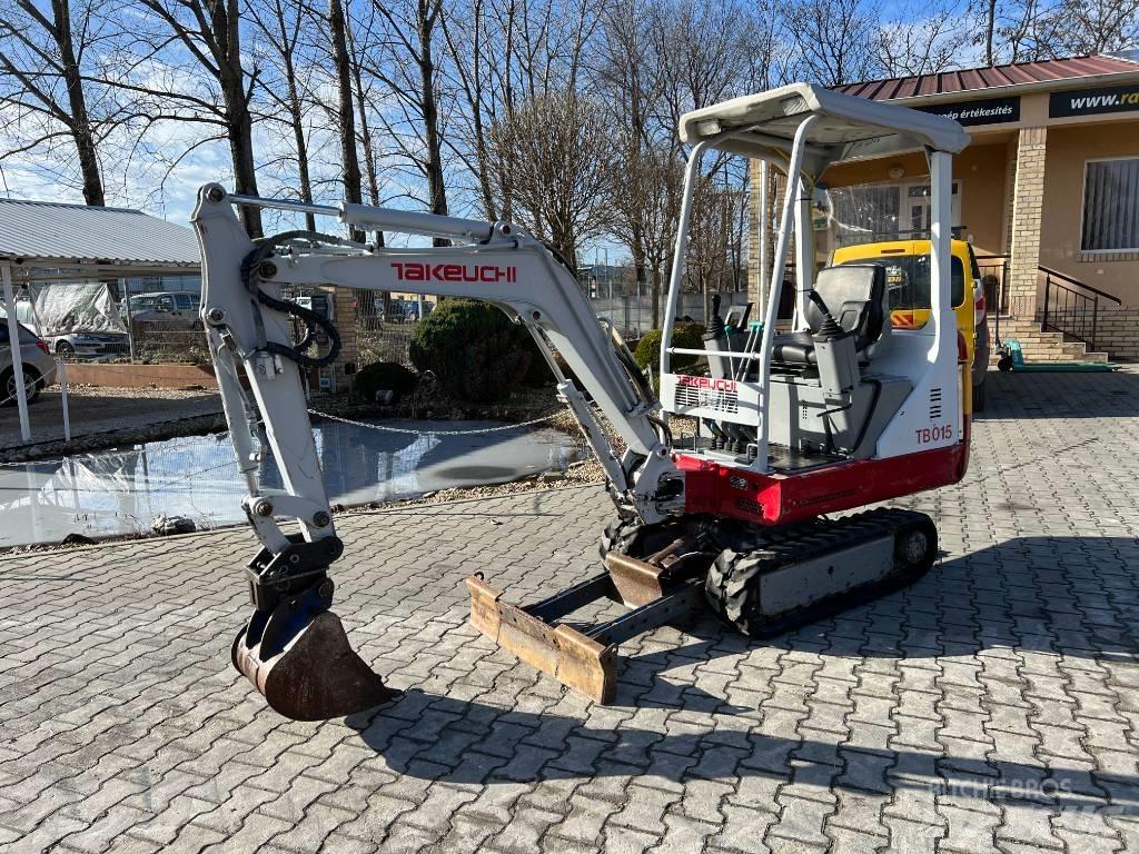 Takeuchi TB015 Mini ekskavatoriai < 7 t