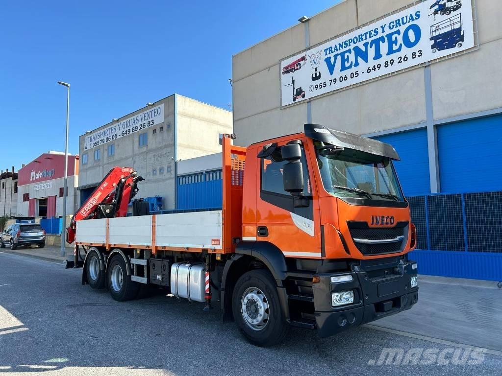 Iveco Stralis 420 Automobiliniai kranai