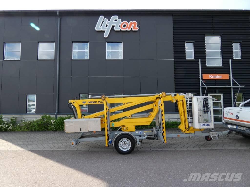 Omme Mini 15 EXBJ Ant priekabų montuojamos kėlimo platformos