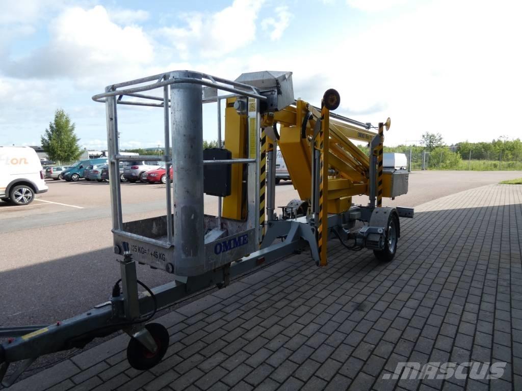 Omme Mini 15 EXBJ Ant priekabų montuojamos kėlimo platformos