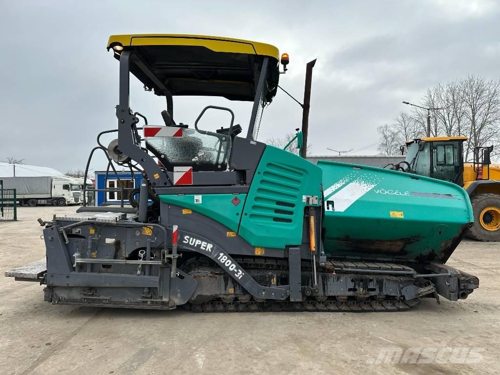 Vögele Super 1800-3i Asfalto klotuvai