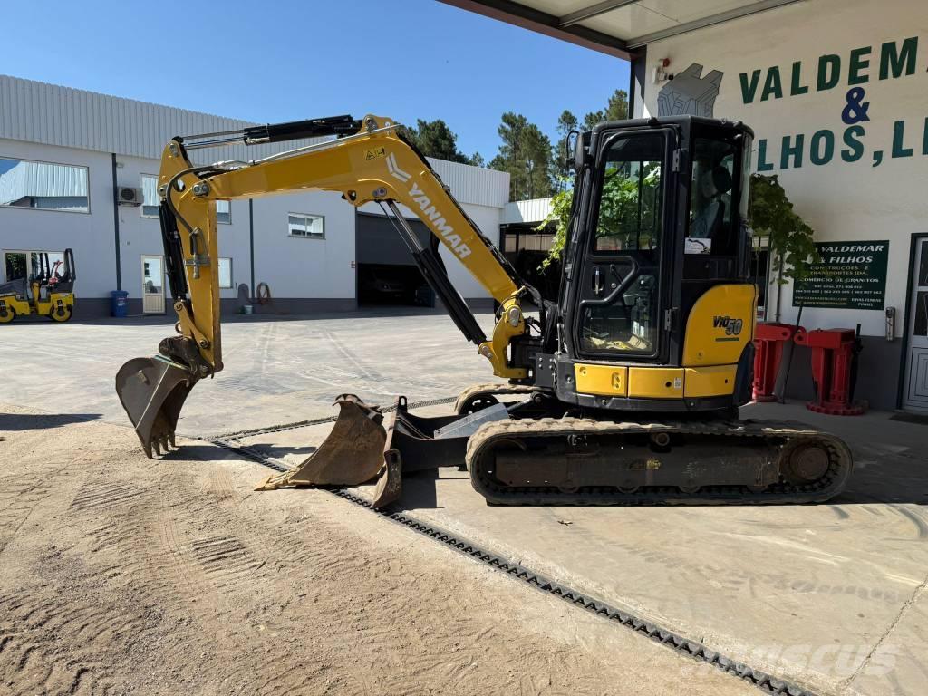 Yanmar Vio 50, Vio50 Mini ekskavatoriai < 7 t