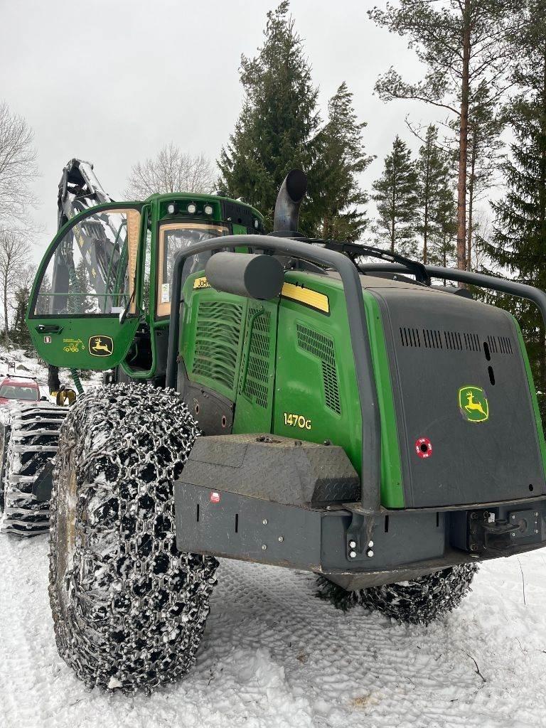 John Deere 1470G Miško technika (Harvesteriai)