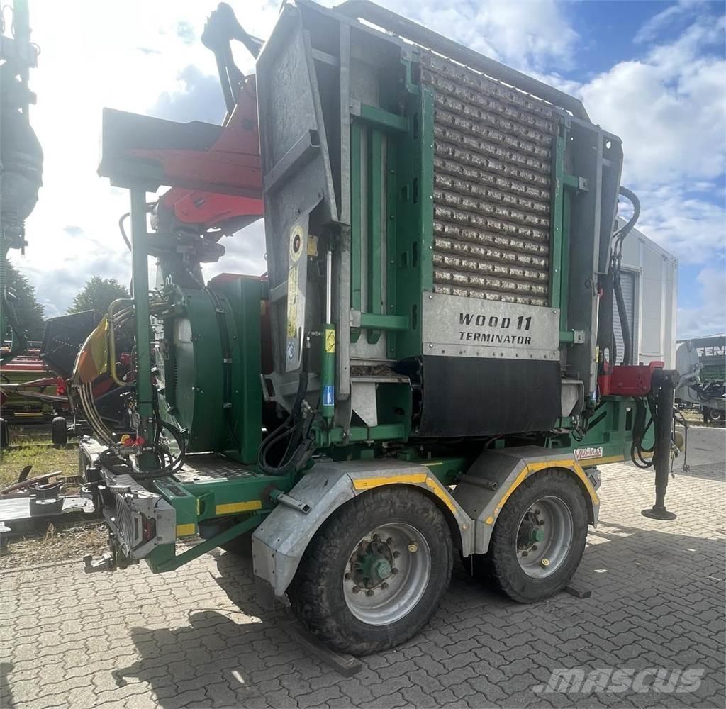 Mus-Max WT 11 Z Medienos smulkintuvai