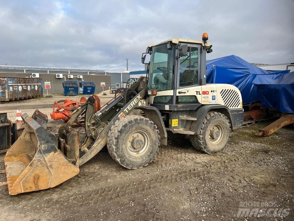 Terex TL 80 Naudoti ratiniai krautuvai