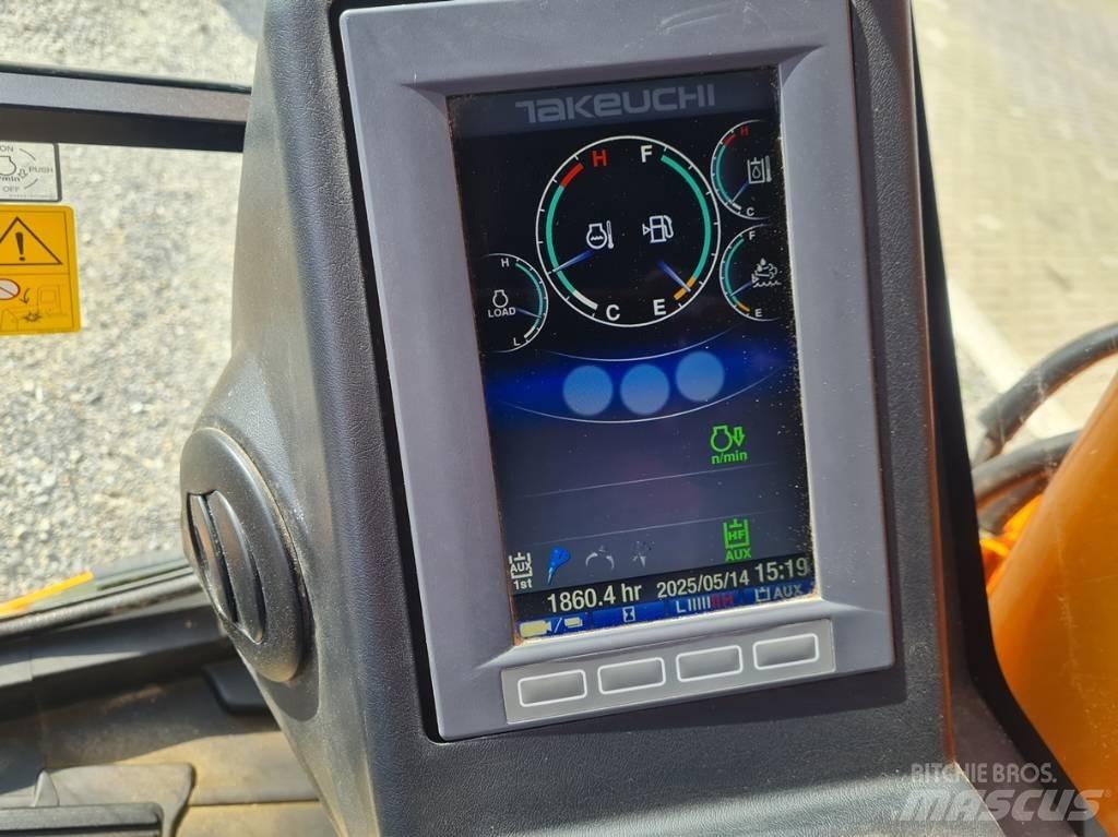 Takeuchi TB 2150 R Vikšriniai ekskavatoriai