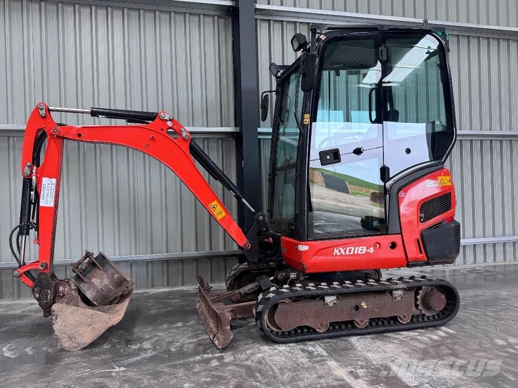 Kubota KX 018-4 Mini ekskavatoriai < 7 t