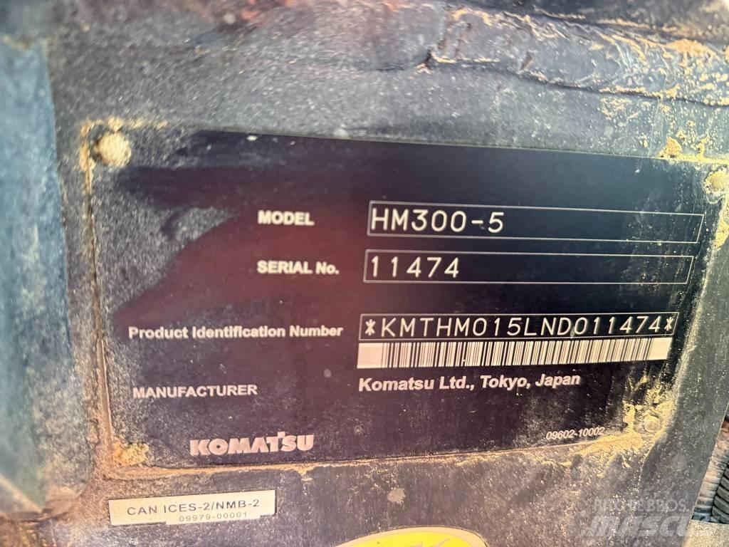 Komatsu HM300-5 Karjeriniai savivarčiai