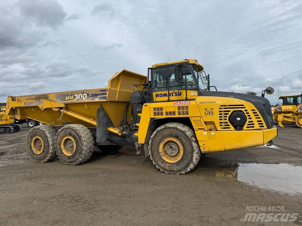 Komatsu HM300-5 Karjeriniai savivarčiai