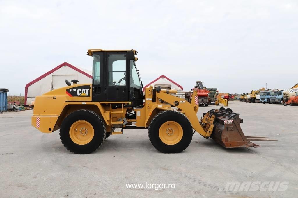 CAT 914 G Naudoti ratiniai krautuvai