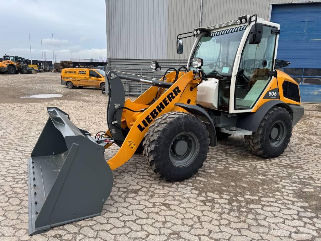 Liebherr L 506 Naudoti ratiniai krautuvai