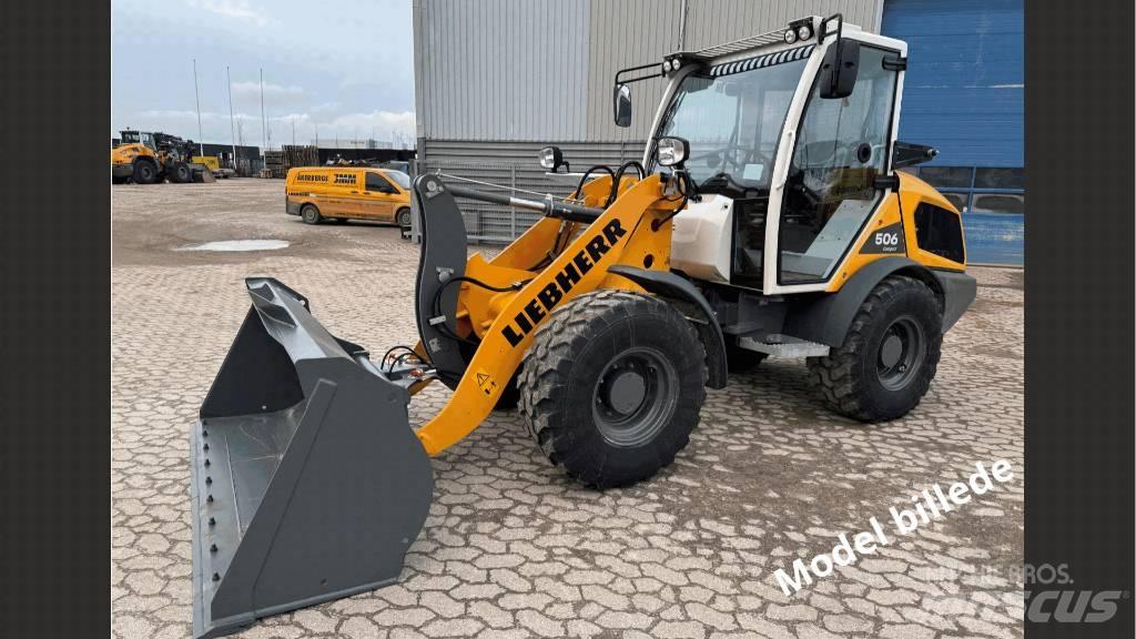 Liebherr L 506 Naudoti ratiniai krautuvai