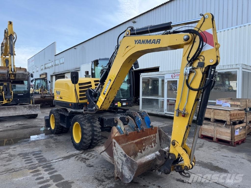 Yanmar B95W (40810) Ratiniai ekskavatoriai