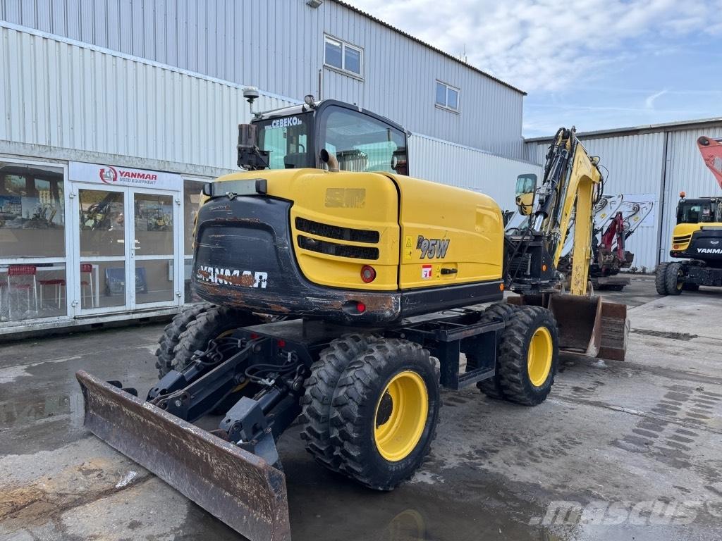 Yanmar B95W (40810) Ratiniai ekskavatoriai