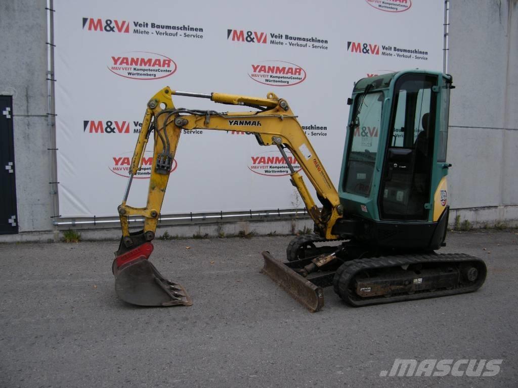Yanmar Vio 25 CR-3 Mini ekskavatoriai < 7 t