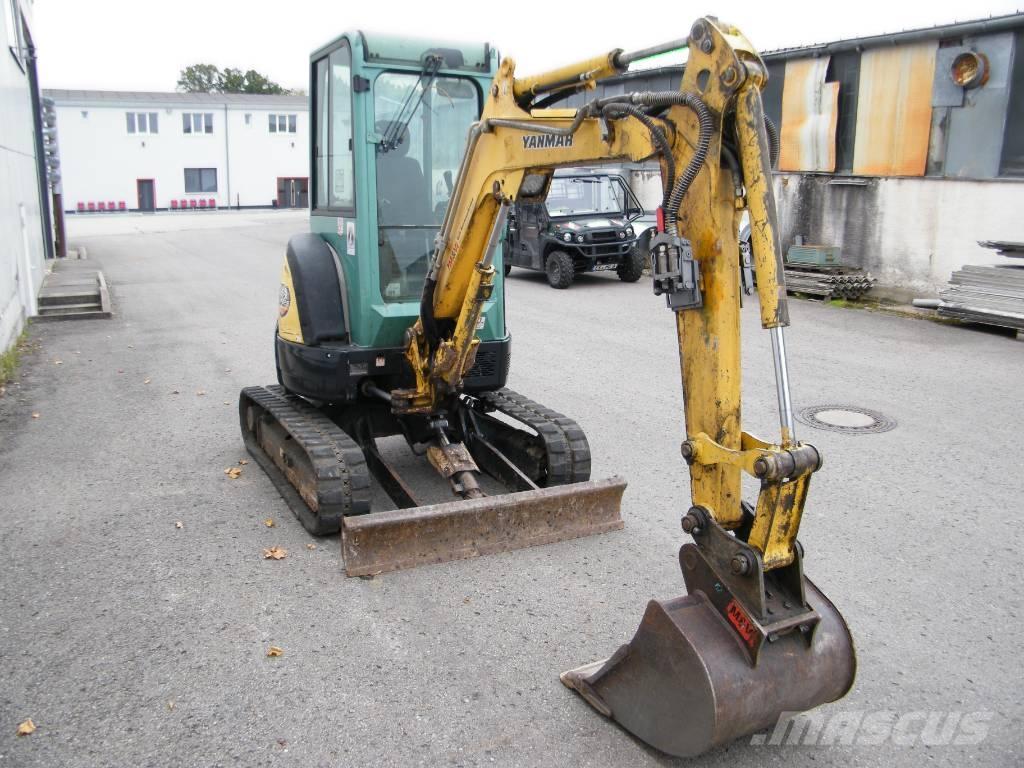 Yanmar Vio 25 CR-3 Mini ekskavatoriai < 7 t