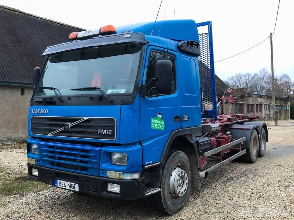 Volvo FM12 Sunkvežimiai su keliamuoju kabliu