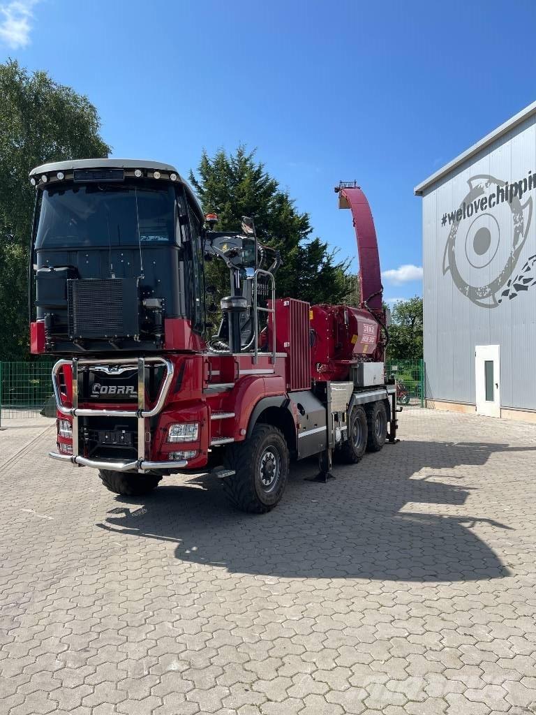 JENZ HEM 583 R-Cobra Medienos smulkintuvai