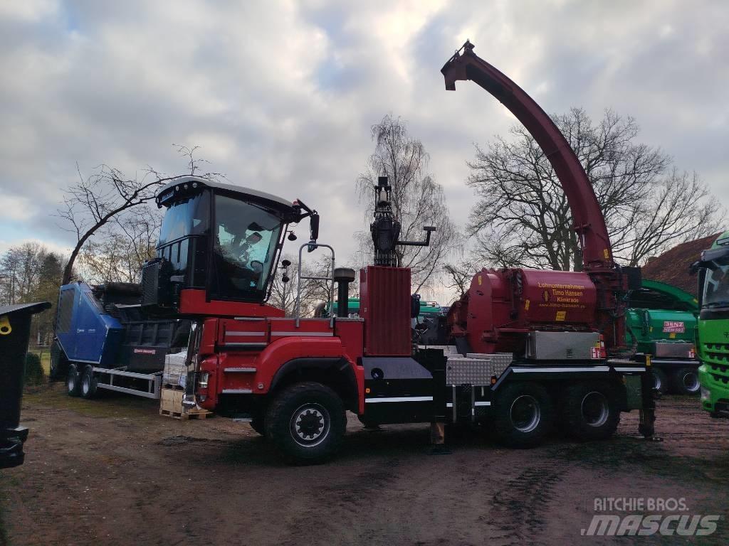 JENZ HEM 593 R-Cobra Medienos smulkintuvai