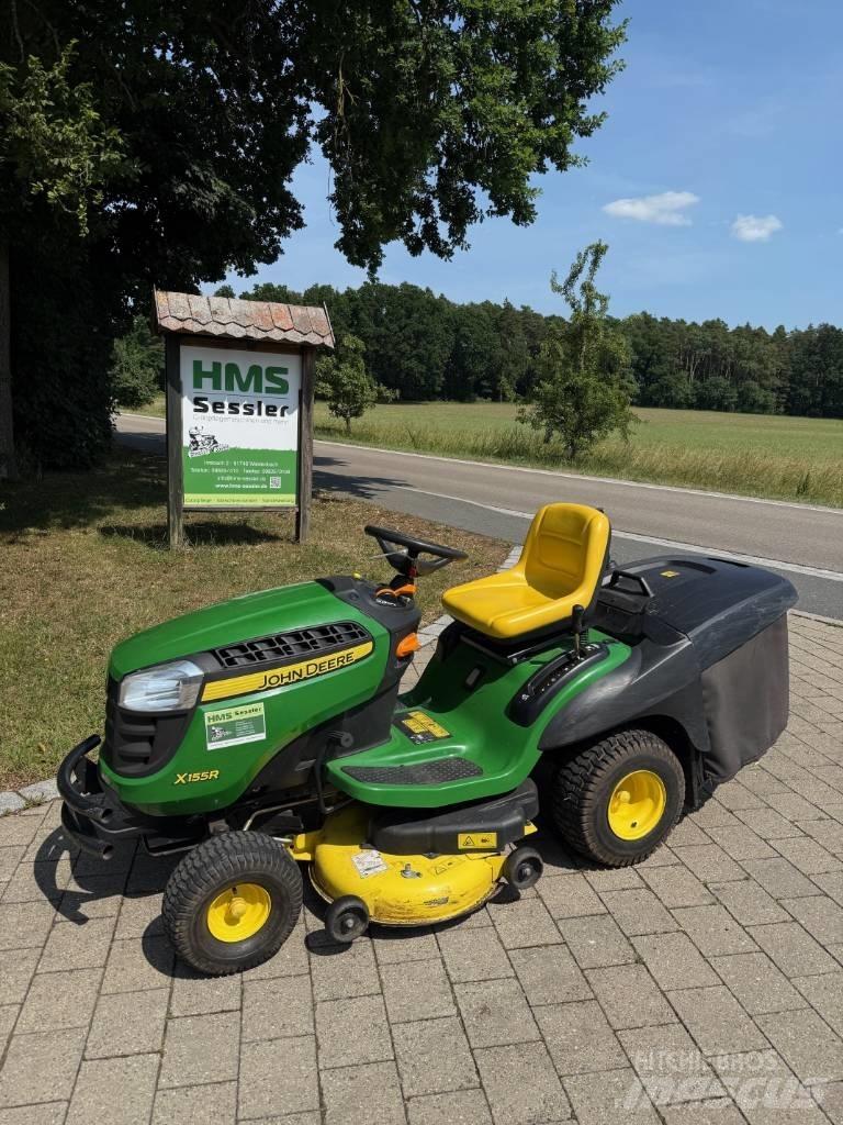 John Deere X 155 R Sodo traktoriukai-vejapjovės