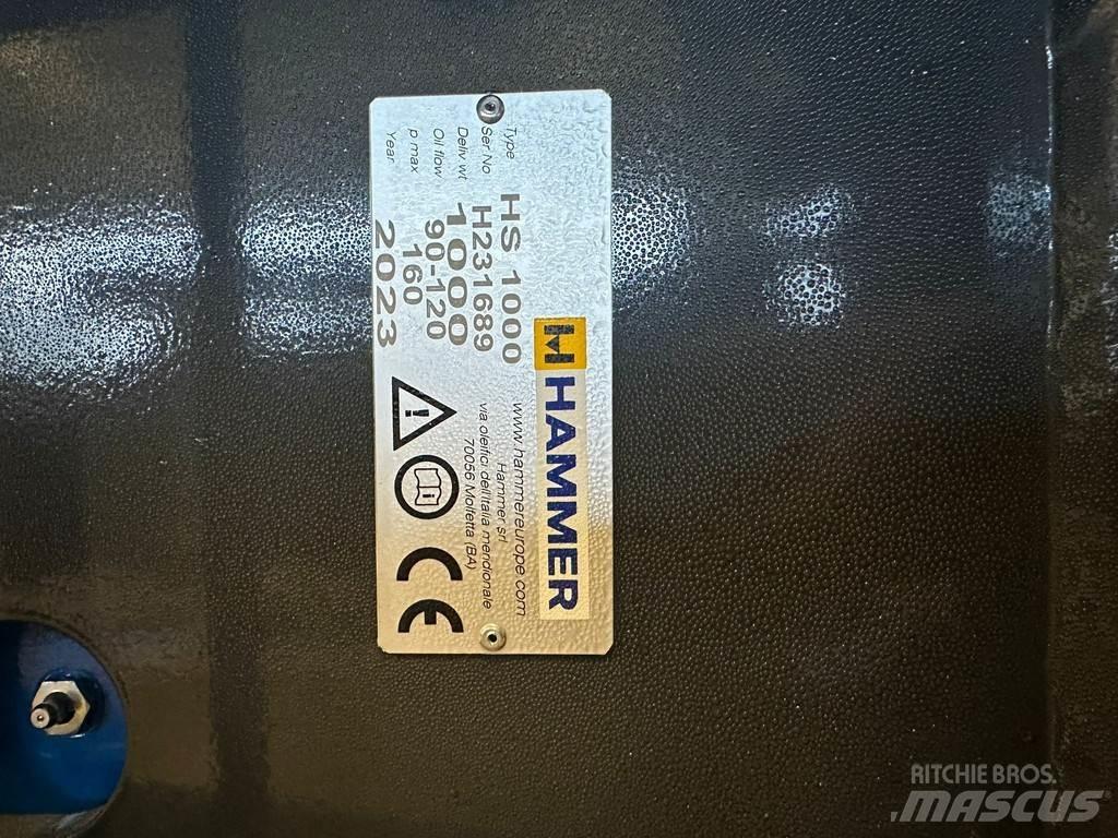 Hammer HS1000 Hidrauliniai kūjai / Trupintuvai